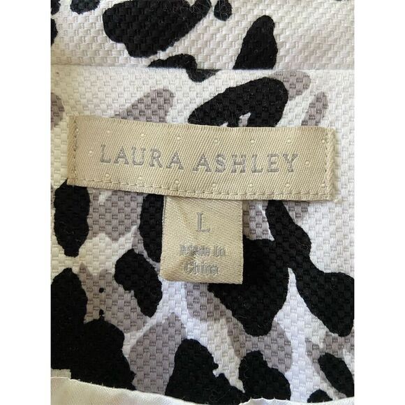 Laura Ashley Animal Print Blazer Classic Minimalist Parisian Academia Artistic - Picture 3 of 13